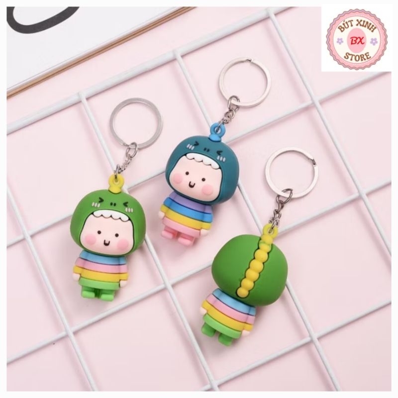 Móc Khóa Búp Bê Khủng Long