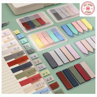  100 Tờ giấy đánh dấu trang giấy phân trang màu sắc 