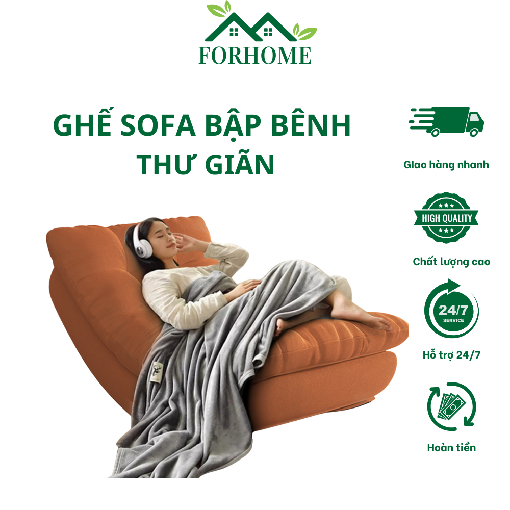 Ghế Bập Bênh có gác chân, Ghế bập bênh Thư Giãn phòng khách, phòng ngủ.... decor nhà cửa | BigBuy360 - bigbuy360.vn