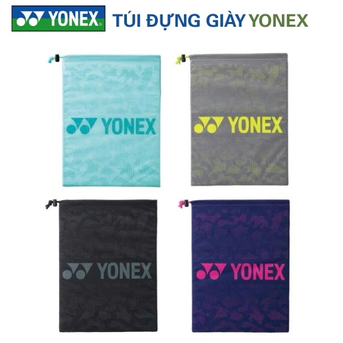 Túi đựng giày cầu lông Yonex cao cấp, đựng giày chống thấm nước có giây rút siêu tiện lợi SP006