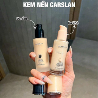 Kem nền CARSLAN dạng lỏng kiềm dầu lâu trôi chống thấm nước suốt 24h 30g