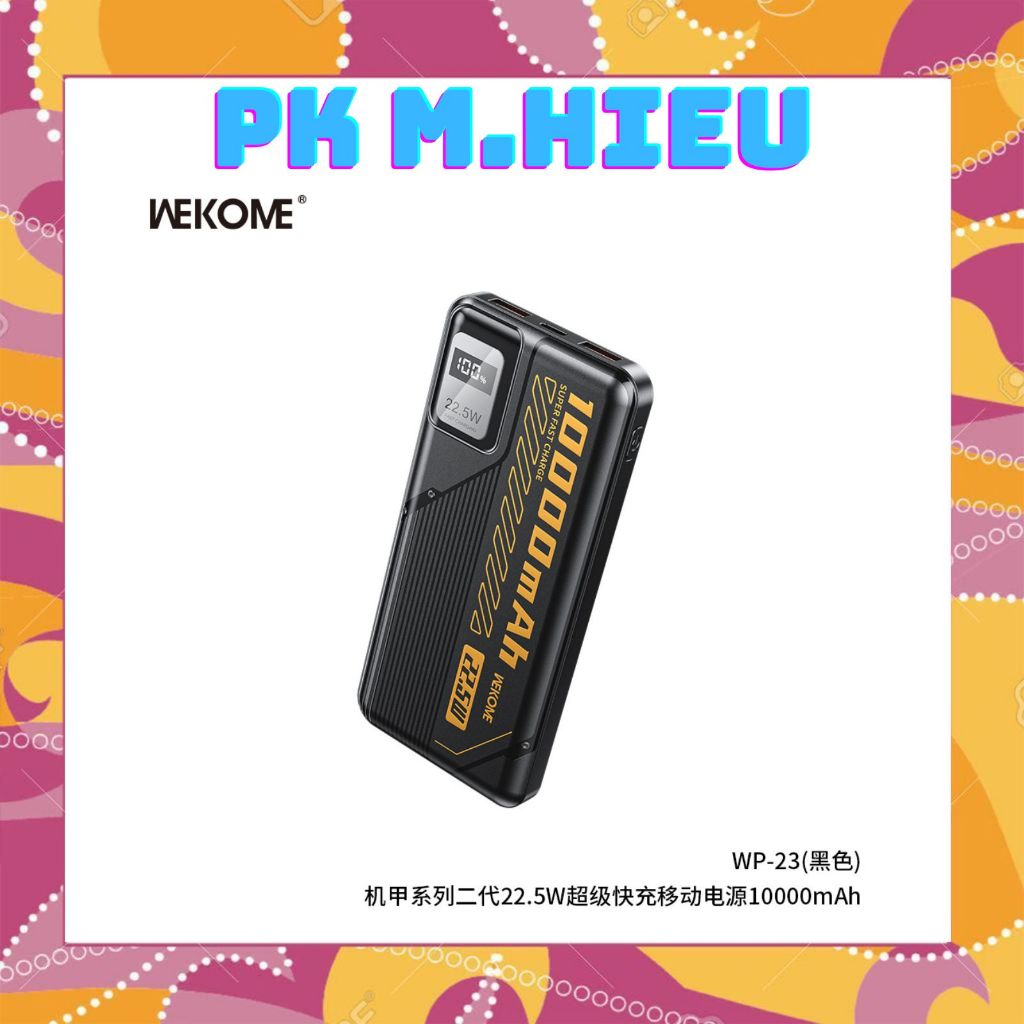 Sạc Dự Phòng Wekome WP-23 10000mAh