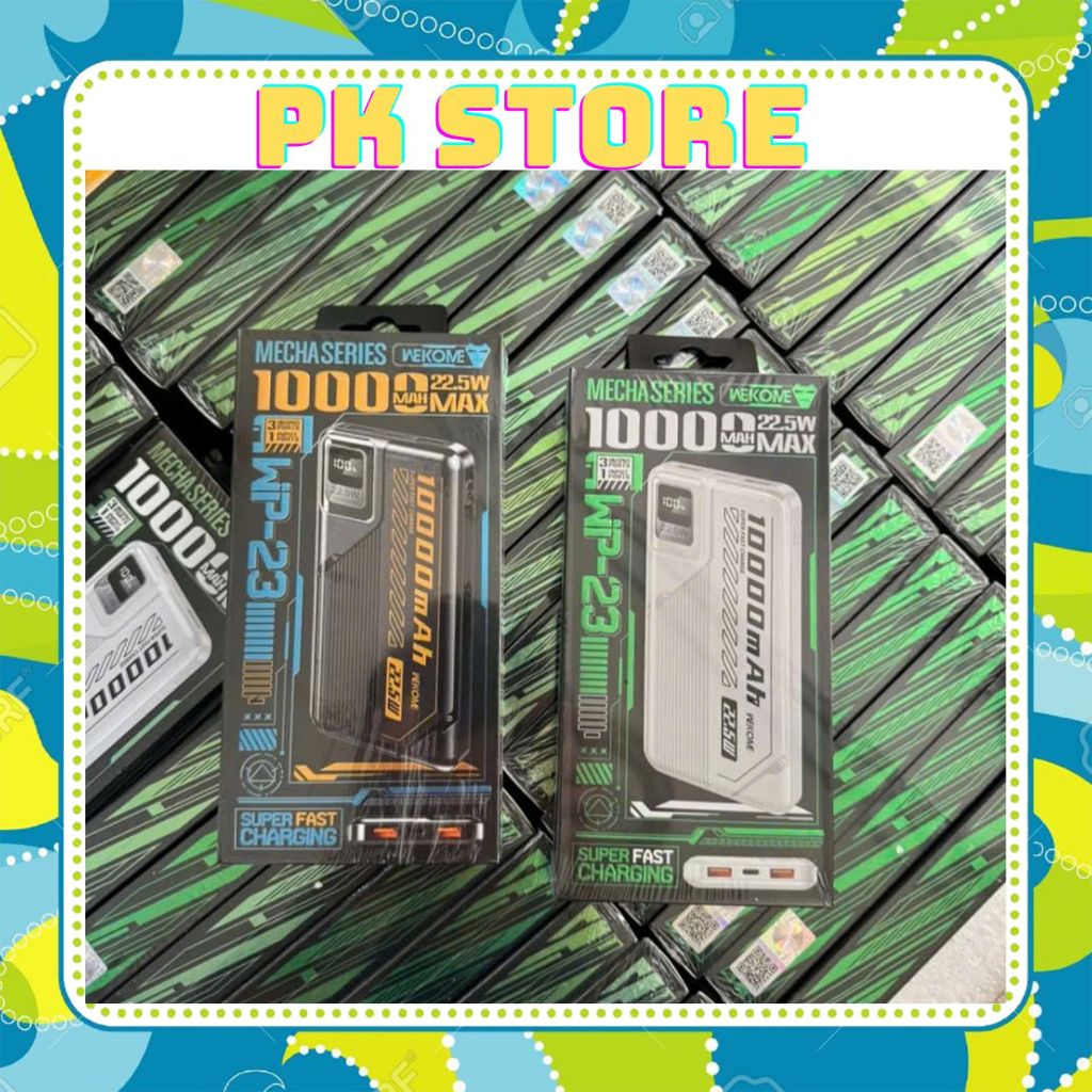 Sạc Dự Phòng Wekome WP-23 10000mAh sạc nhanh