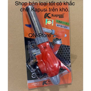 Đèn khò gas hình cánh én hãng Kapusi JAPAN, khò ga mini tự động đánh lửa an toàn