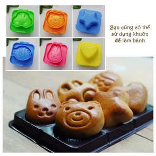 Set 6 Khuôn cơm bento Siêu_Rẻ
