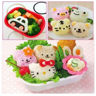 Set 6 Khuôn cơm bento Siêu_Rẻ