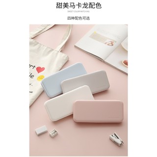 HỘP PENCIL BOX HỘP NHỰA ĐỰNG DỤNG CỤ NAIL CÓ NGĂN TONE MÀU PASTEL SIÊU XINH