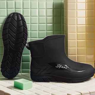 Ủng Ngắn Cao Su - Size 36-43 - Chống Nước - Phù Hợp Đi Mưa, Làm Vườn, Bảo Hộ Lao Động