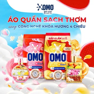 Bột giặt OMO Matic cửa trên gói 5,1kg/ 5,5kg