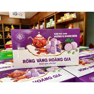 BÁNH ĐẬU XANH VỊ KHOAI MÔN RỒNG VÀNG HOÀNG GIA 300G - OCOP 4 SAO - ĐẶC SẢN HẢI DƯƠNG
