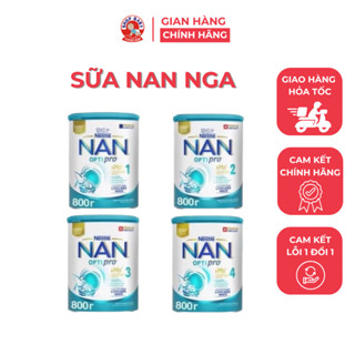 Sữa Nan Nga HMO Optipro số 1, 2, 3, 4 bổ sung dinh dưỡng cho bé hộp 800g - Baby Thu Cầm