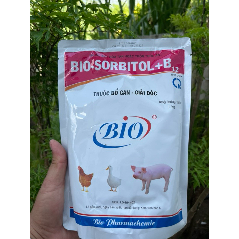 Bio Sorbitol B12 1kg - Hỗ trợ cho vật nuôi