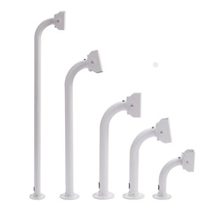 Chân nhôm cong, chân đế chữ L cong độ dài thực 40cm, 60cm,80cm,1m