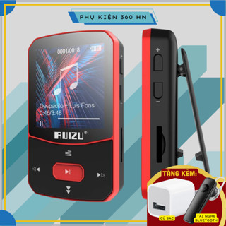 (Kèm Quà Tặng) Máy Nghe Nhạc MP3 Thể Thao Kẹp Áo Ruizu X52 Bộ Nhớ Trong 8GB