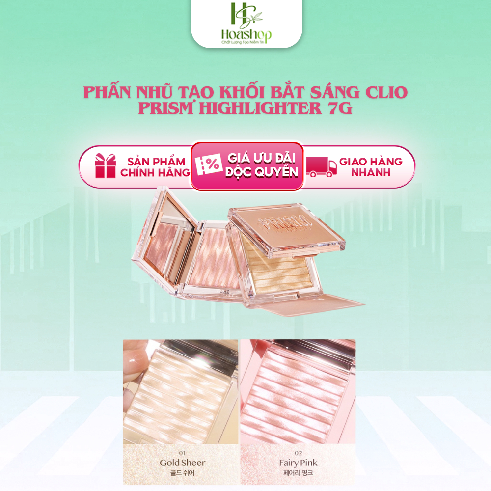 Phấn bắt sáng siêu mịn CLIO Prism Air Highlighter