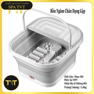 [BH 12 tháng] Bồn gập TVT ngâm chân có sục khí | Hồng ngoại | Tự làm nóng nước ( Tặng gói ngâm chân NC1 )