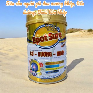 Sữa khớp Epot Sure cơ xương khớp 900g: Bổ sung Glucosamine tốt cho cơ xương khớp, chống lão hóa, ngừa tiểu đường