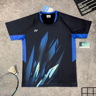 Áo Quần Cầu Lông Yonex Xanh Đen 2025, Liệu Vải Mè Thông Thoáng Thấm Hút Mồ Hôi Rất Tốt