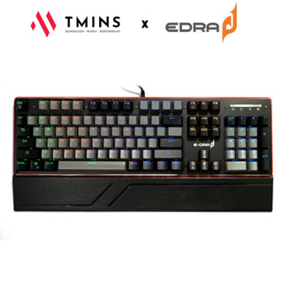  Bàn phím cơ quang EDRA EK300 ALPHA BETA - Hàng chính hãng 