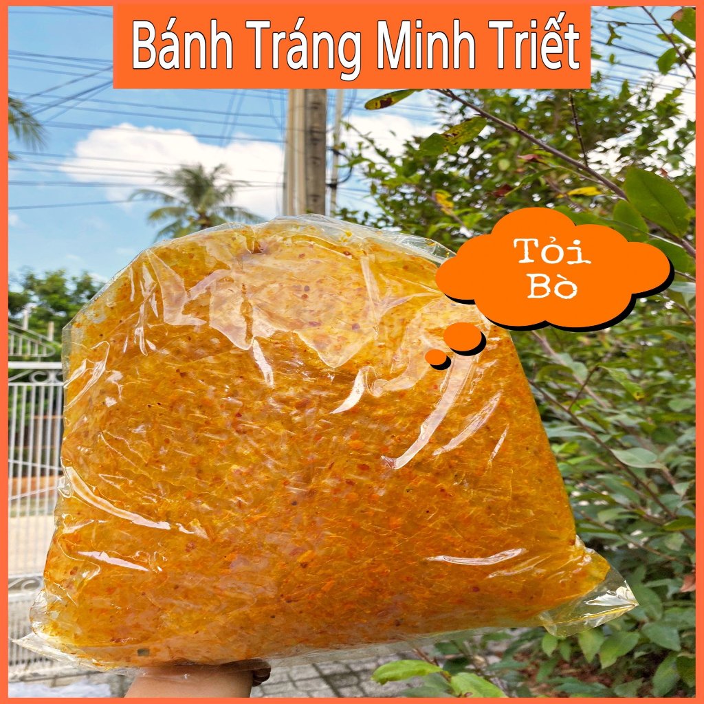 1kg Bánh Tráng Tỏi Bò Bánh Tráng Tây Ninh