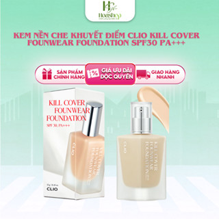 Kem Nền Siêu Che Phủ Kiềm Dầu Clio Kill Cover Founwear Foundation SPF20 PA++
