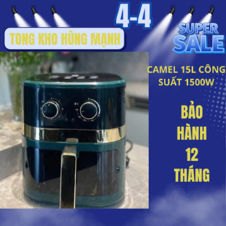 Nồi Chiên Không Dầu Camel 12L công suất 1500W ,Bảo Hành Chính Hãng 12 Tháng