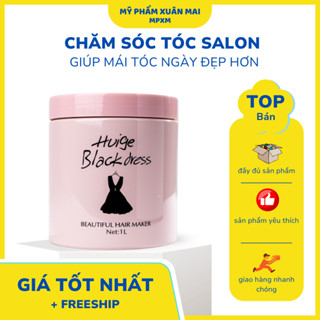  Kem ủ xả tóc huige black dress pansilk siêu mềm mượt 1000ml huige 