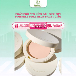  Phấn Phủ Nén Kiềm Dầu Siêu Mịn Innisfree Pore Blur Pact 12.5g 