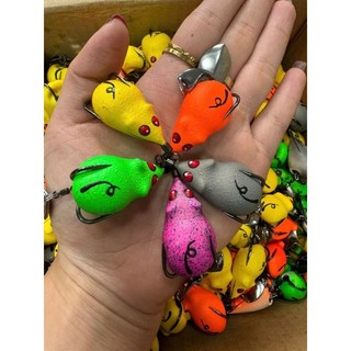  nhái hơi câu lure Chuột trợn Lk hiên bản mới nhất chuột trơnCó 3 size Size S = 6grM= 8grL= 12gr 