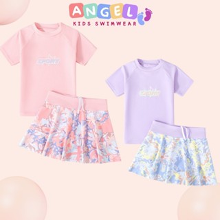 Đồ bơi bé gái kiểu váy rời màu sắc Hot trend siêu đáng yêu cho bé hàng chính hãng cao cấp