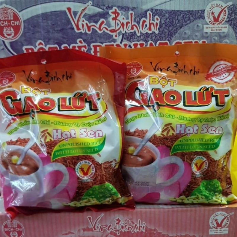 Bột gạo lứt hạt sen Bích Chi