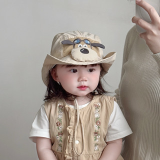  mũ bucket cho bé mũ tai bèo cho bé mũ vải cho bé trai bé gái mũ vải che nắng cho bé 