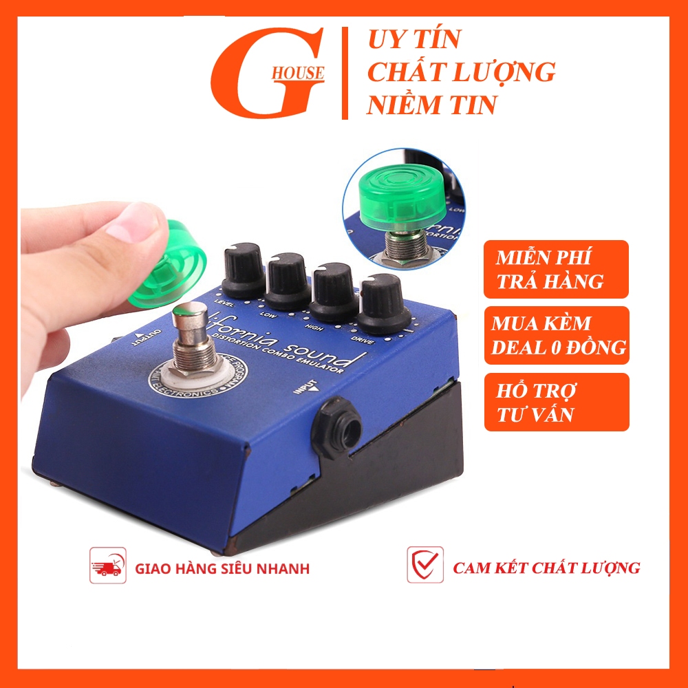 Núm Nhựa Màu Dùng Cho Phơ {Effect} Đàn Guitar Điện, Guitar Bass (1 cái) | knop guitar effect