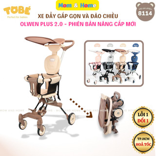 Xe Đẩy ToBé Gấp Gọn & Đảo Chiều Cho Bé Du Lịch Olwen Plus 2.0, Mã số 8113 và 8114 Nâng Cấp Bánh Xe
