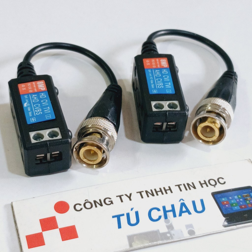 Video Balun Camera Full HD - 8MP  / Vặn vít chắc chắn