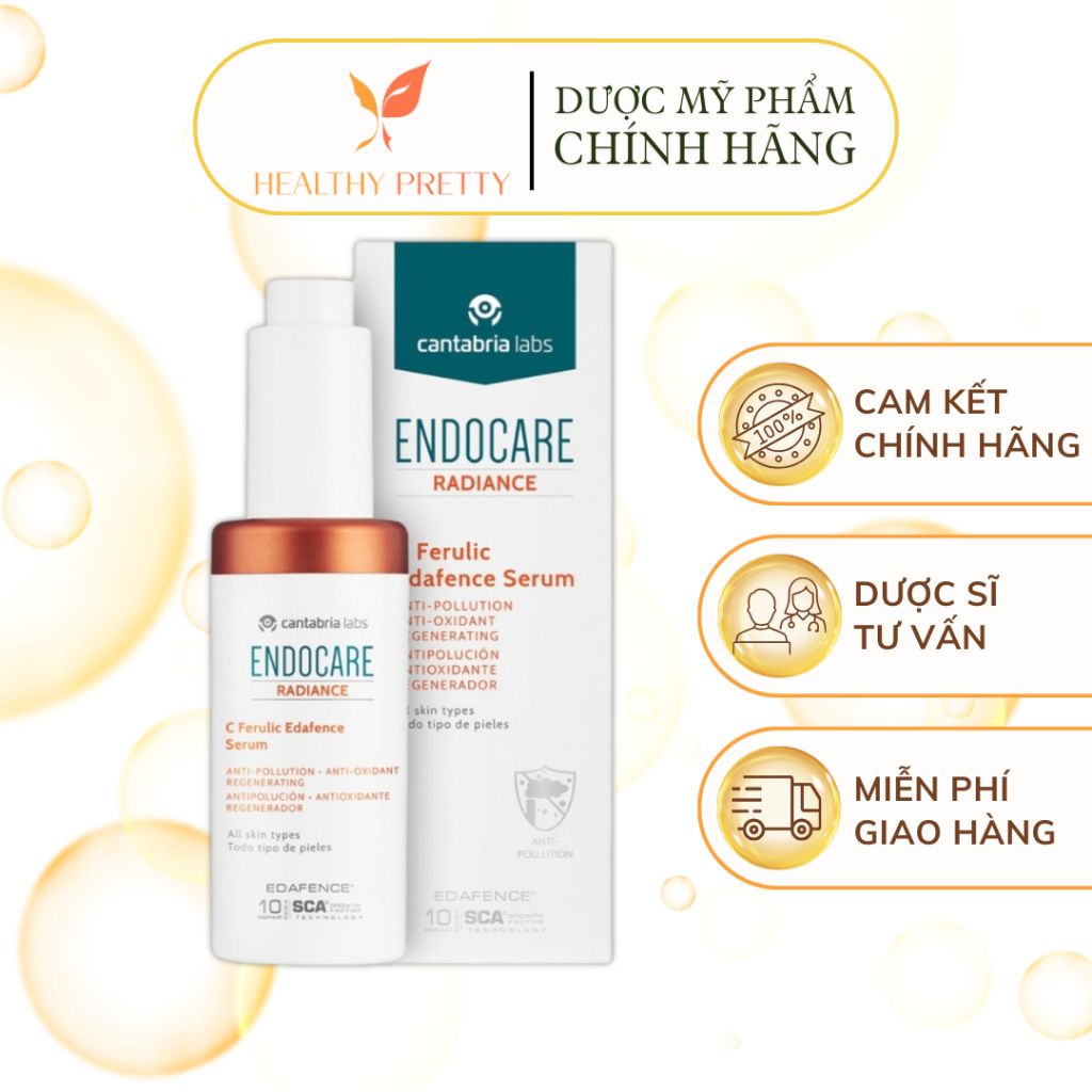 [ENDOCARE] Serum Chống Nhăn Và Làm Sáng Da - Endocare Radiance C Furulic Edafence Serum 30ml