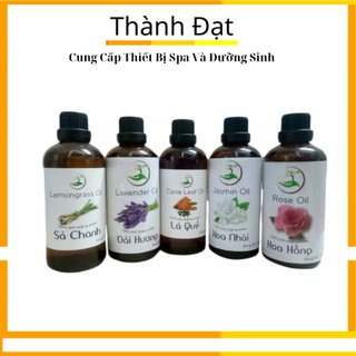 Tinh Dầu Nguyên Chất Thiên Nhiên, Tinh Dầu Xông Phòng Hương Chanh Sả Thơm Ngát, Lọ 100ml