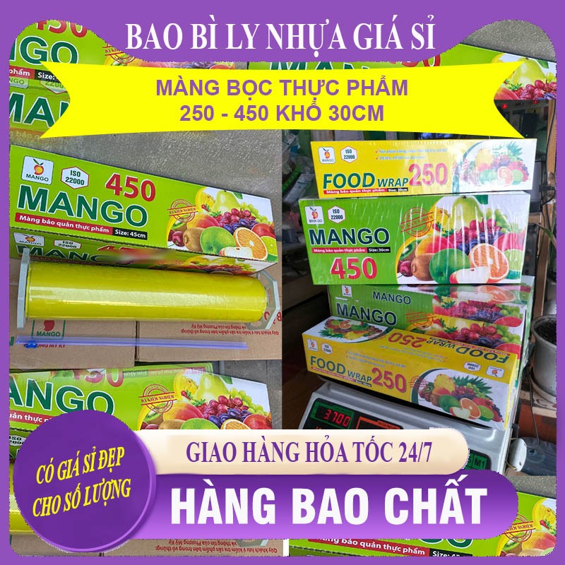MÀNG BỌC THỰC PHẨM MÃ 250 - 450