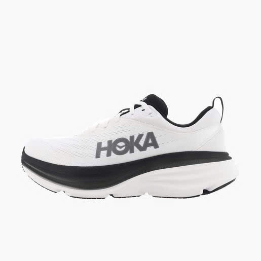 GIÀY CHÍNH HÃNG HOKA Bondi 8 White/Black 1123202 WBLC Fast