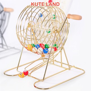 [Cỡ Trung] Lồng cầu quay xổ số kim loại bốc thăm trúng thưởng cao 30 cm chơi lô tô sự kiện may mắn sang trọng LONGQUAY-1
