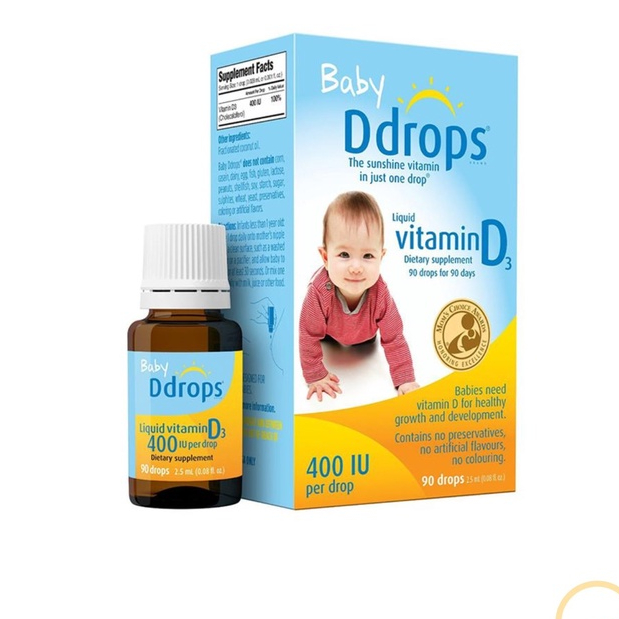 Vitamin Ddrops cho bé D3 Drops