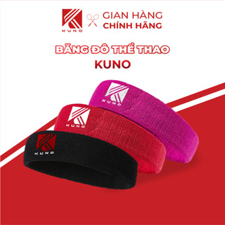 Băng Đô Thể Thao KUNO Chất Liệu Cotton Nam Nữ Băng Đô Đeo Trán Thấm Hút Mồ Hôi