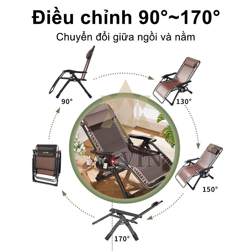 ALVIN Ghế Lười Ghế Gấp Gọn Bằng Mây - Ghế Nghỉ Trưa Đa Năng Cho Văn Phòng Ban Công Nhà Ở Tiện Lợi | BigBuy360 - bigbuy360.vn