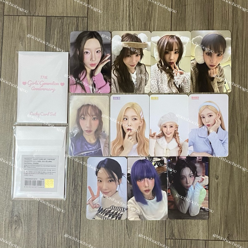 Taeyeon SNSD Photocard - Card ảnh POB TFU / album Girls’ Generation