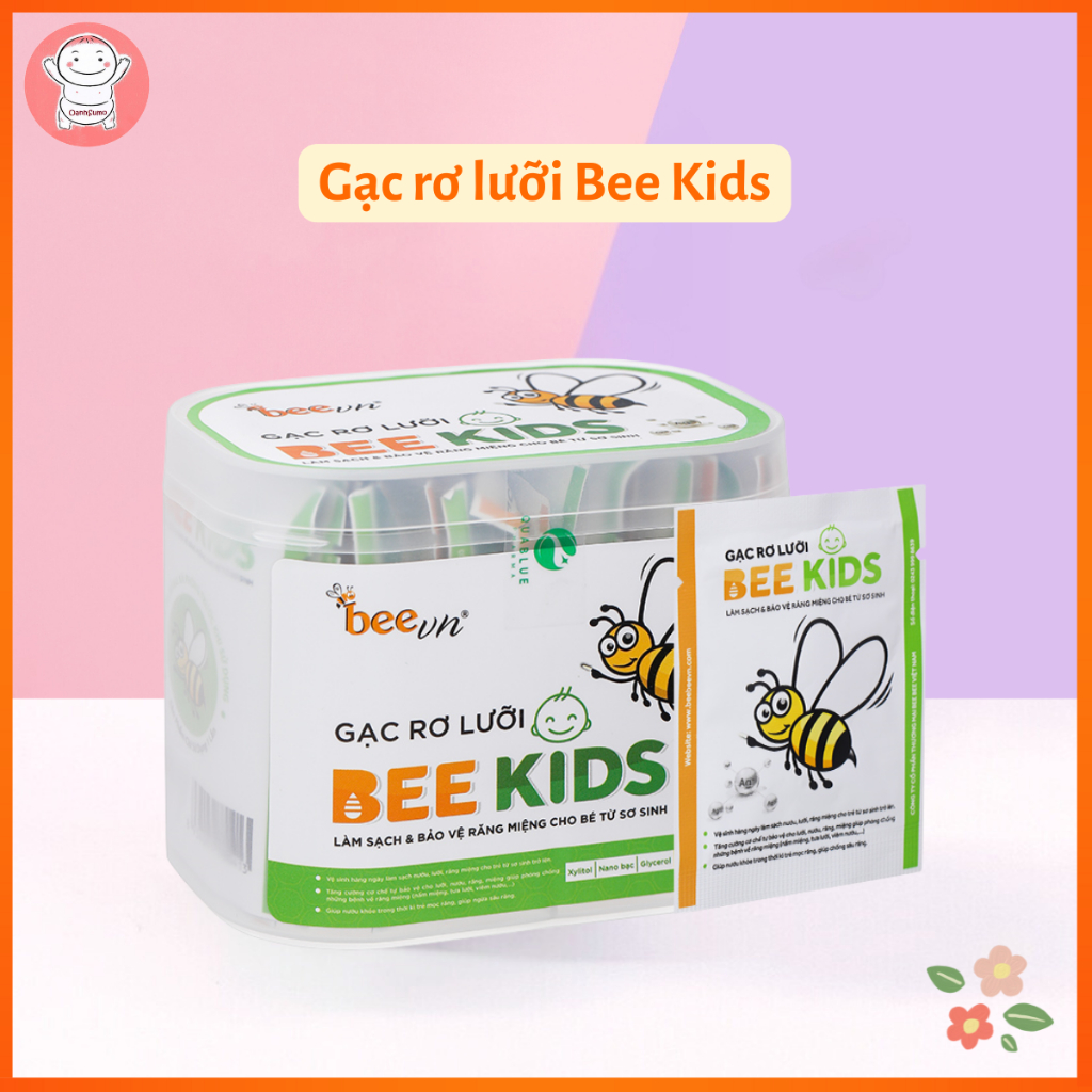 Gạc rơ lưỡi Bee Kids