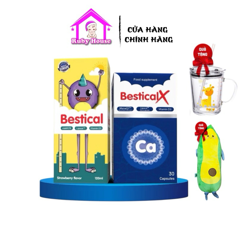 Canxi Bestical bổ sung canxi giúp bé tăng chiều cao vượt trội