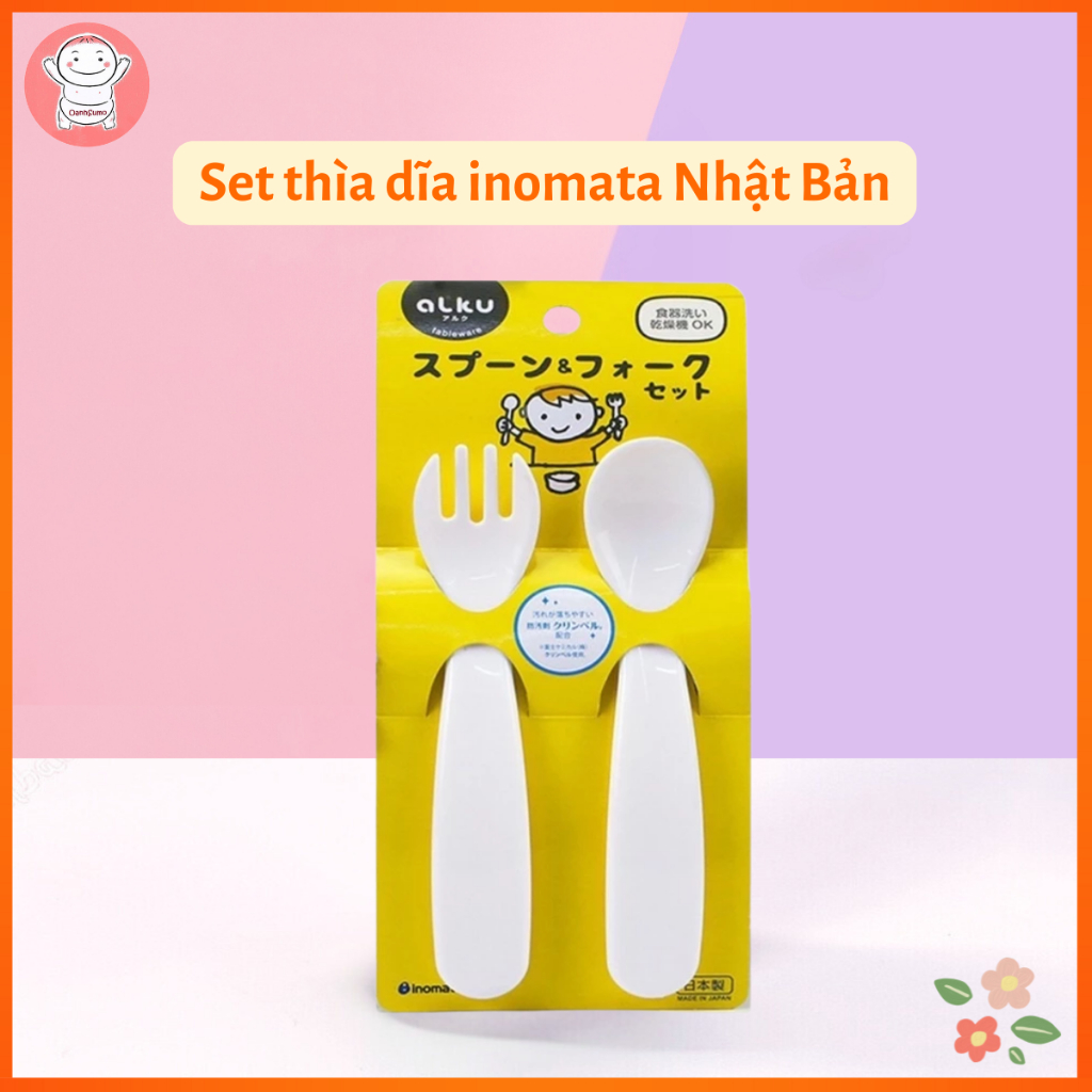 Set thìa dĩa inomata Nhật