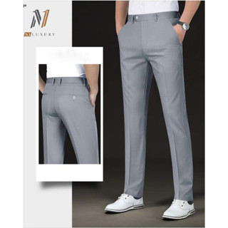 Quần Tây Nam Cao Cấp N1LUXURY VNXK vải Cháy Lạnh Không Nhăn, Không Xù, Co Dãn Nhẹ, Phong Cách Thanh Lịch.