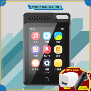   Kèm Quà Tặng Máy Nghe Nhạc Hifi Di Động Có Loa Ngoài Kết Nối Bluetooth 5.0 Kiểu Dáng Thể Thao Ruizu C1 Bộ Nhớ 32GB 