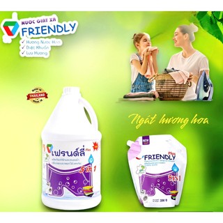 Nước giặt xả Friendly nhập khẩu Thái Lan